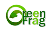 Green Frag logo